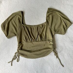 Green Short Sleeve Shirt